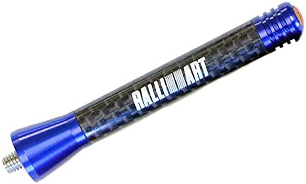 【美品】ralliart アンテナ ラリーアート ランエボ ct9a cz4a Amazon | RALLIART(ラリーアート)ショートアンテナブルー RA01210L14